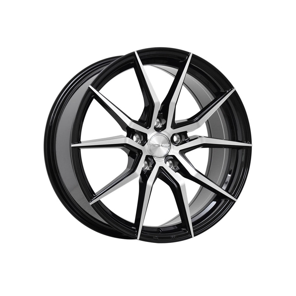 PDW WHEELS CONCEPTOR BLACK MACHINED