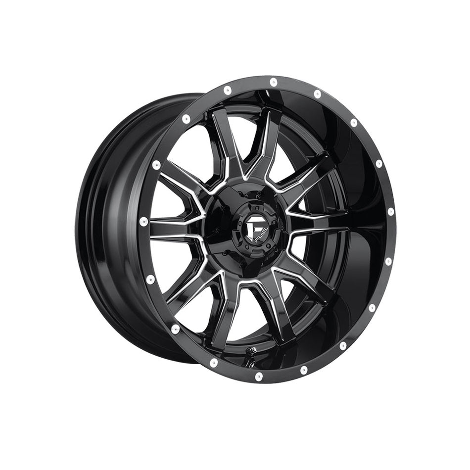 FUEL 1PC D627 VANDAL GLOSS BLACK MILLED