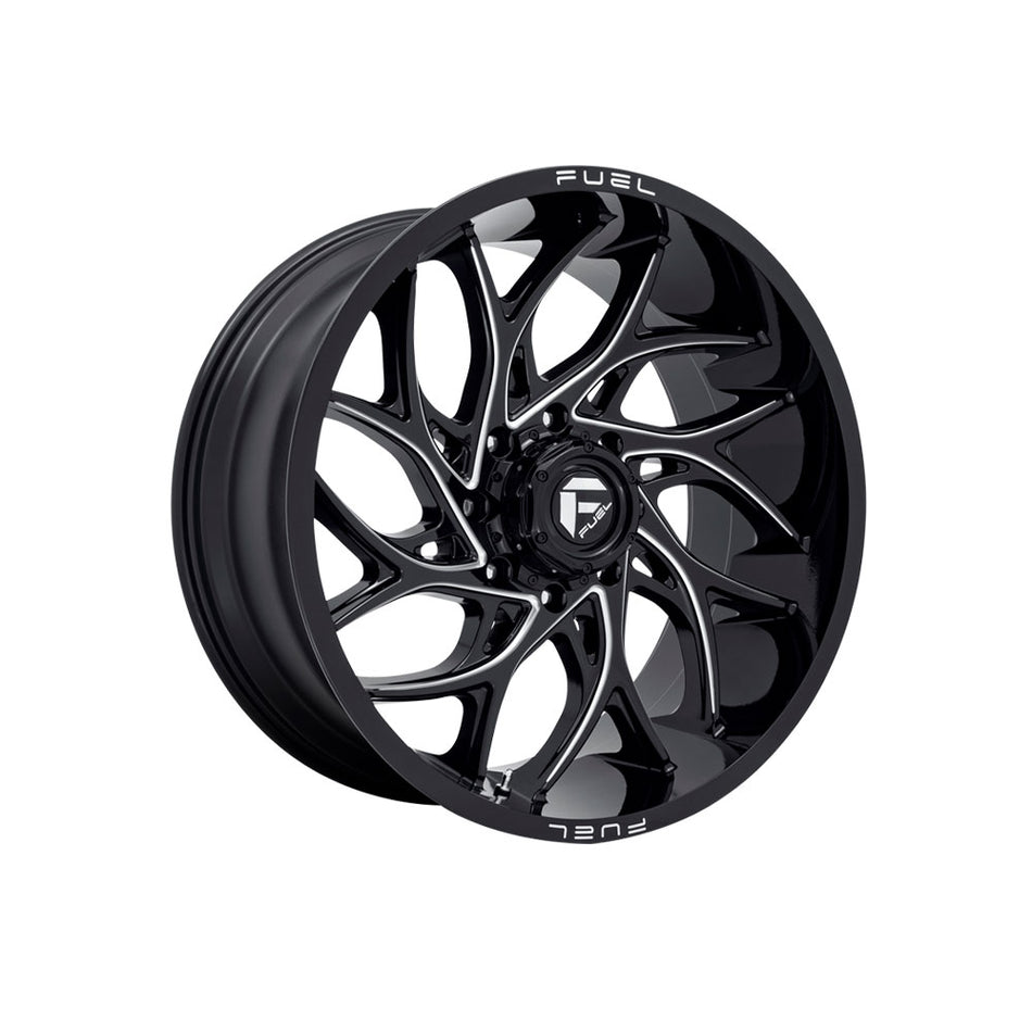 FUEL 1PC D741 RUNNER GLOSS BLACK MILLED