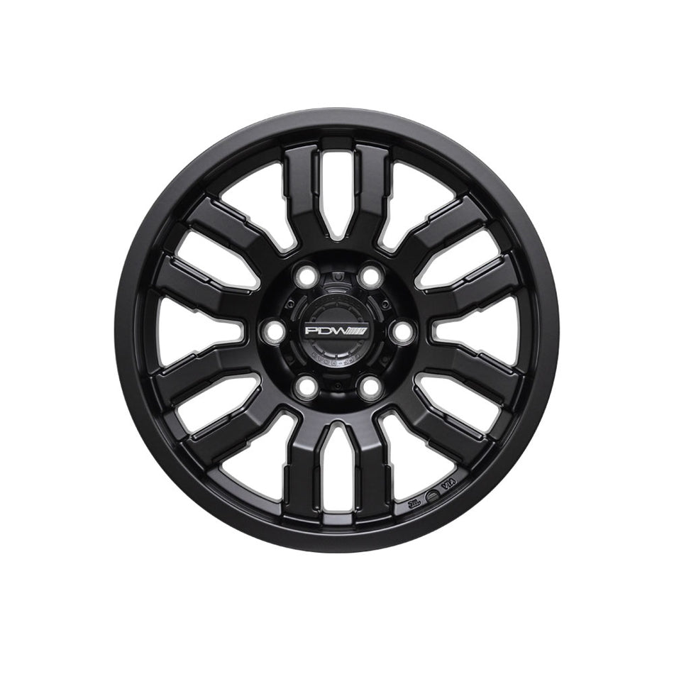 PDW WHEELS KOMBAT TOUGH BLACK