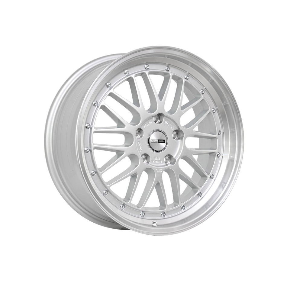 PDW WHEELS LEMANZ SILVER/MACHINED LIP