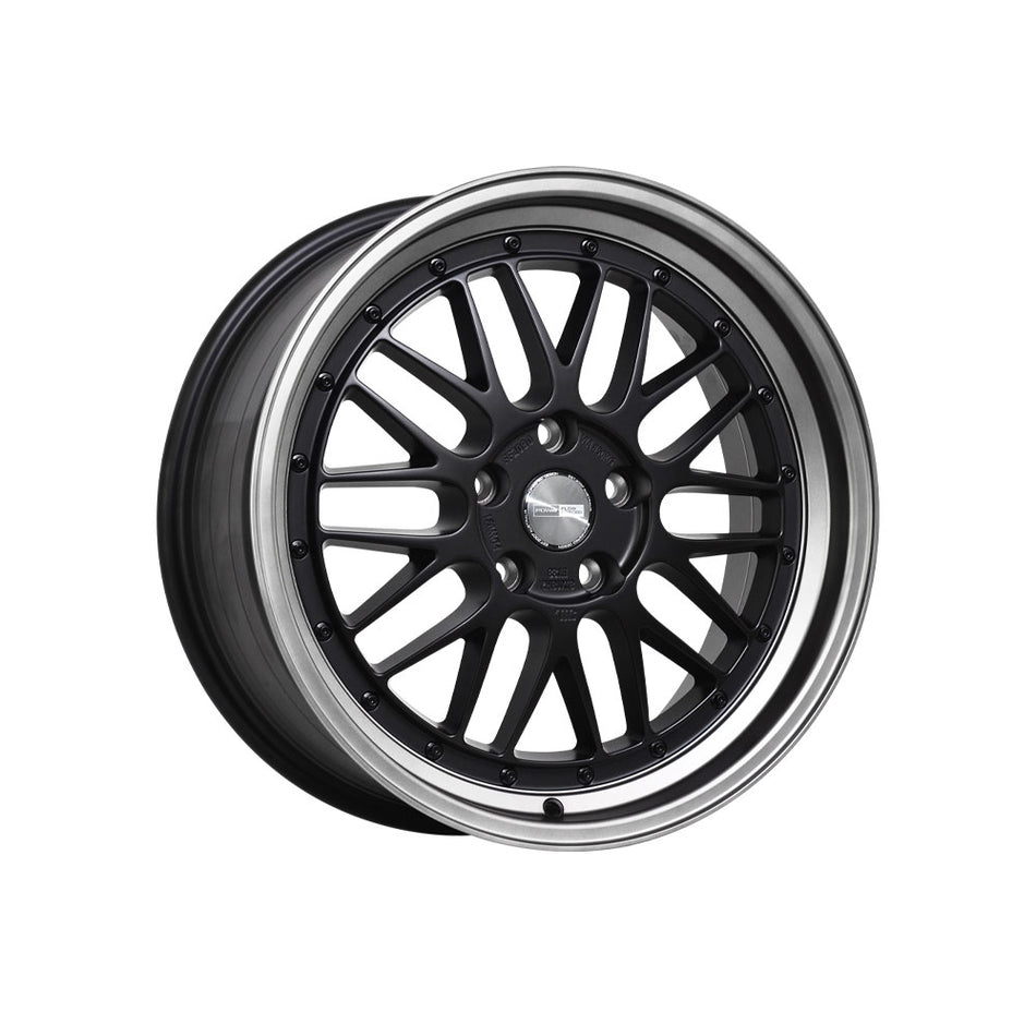 PDW WHEELS LEMANZ GLOSS BLACK TINTED LIP