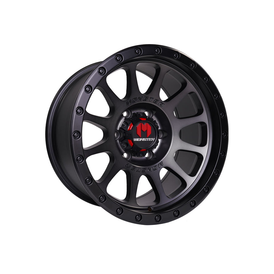 MONSTER AMMO BLACK TINT/SATIN BLACK