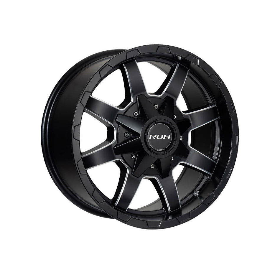 ROH WHEELS RHINO MATTE BLACK