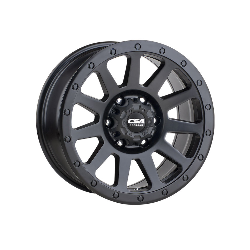 CSA WHEELS RIDGELINE LARGE CAP SATIN BLACK