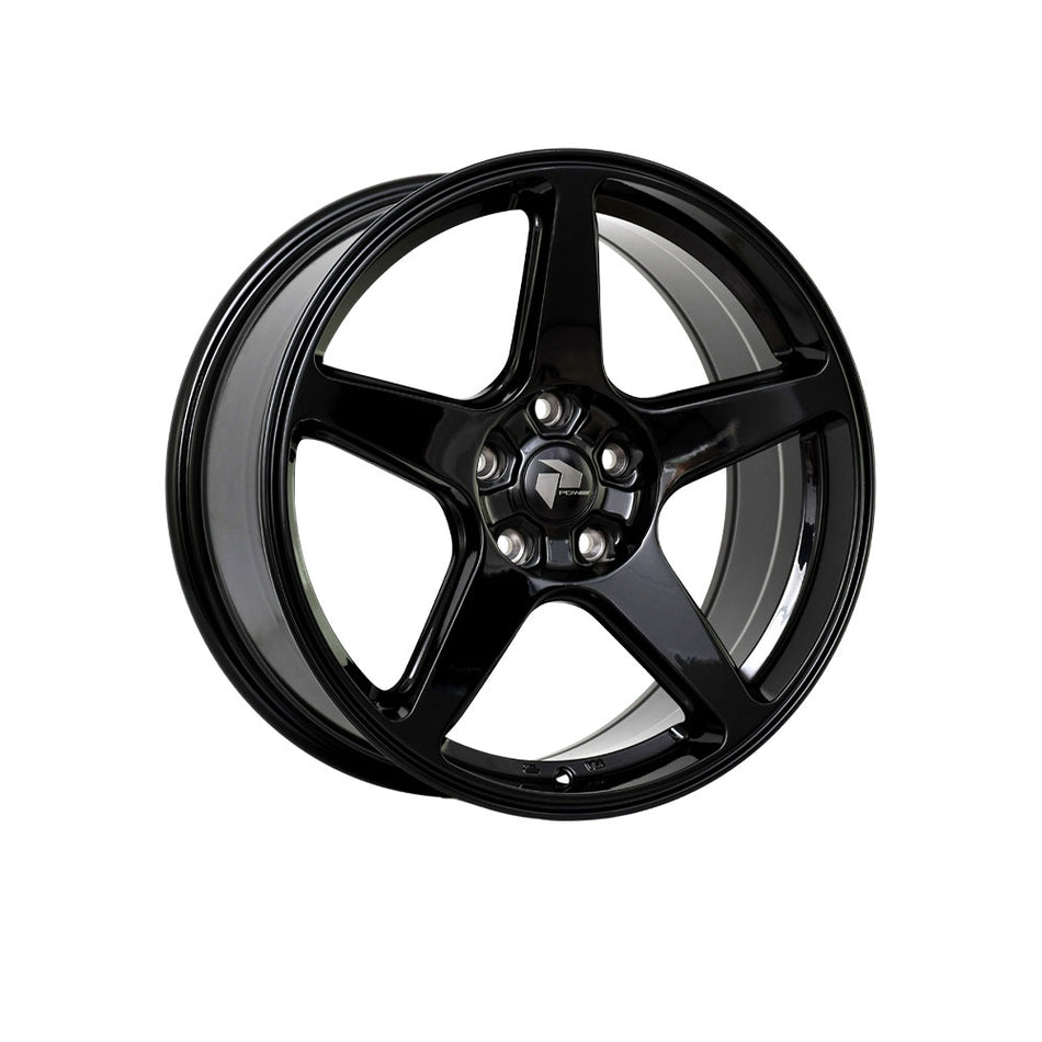 PDW WHEELS SARGENT JET BLACK