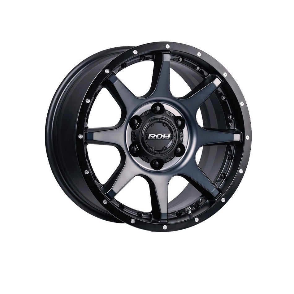 ROH WHEELS TROPHY MATTE BLACK/GRAPHITE TINT