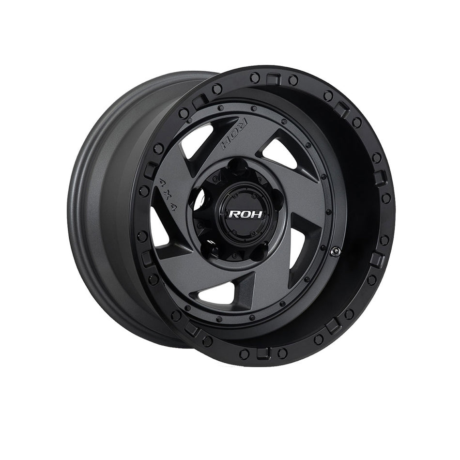 ROH WHEELS VULCAN MATTE BLACK GRAPHITE