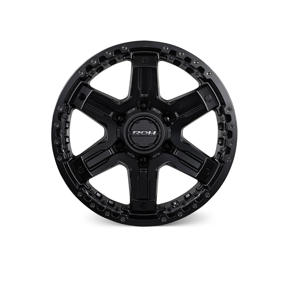 ROH WHEELS ROCK 6 MATTE BLACK TINT MILL