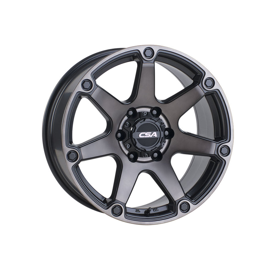 CSA WHEELS HAVOC Black Machined Face Dark Tint