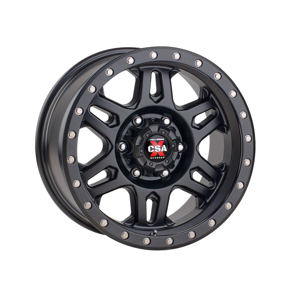 CSA WHEELS MILITANT CSA-X SATIN BLACK