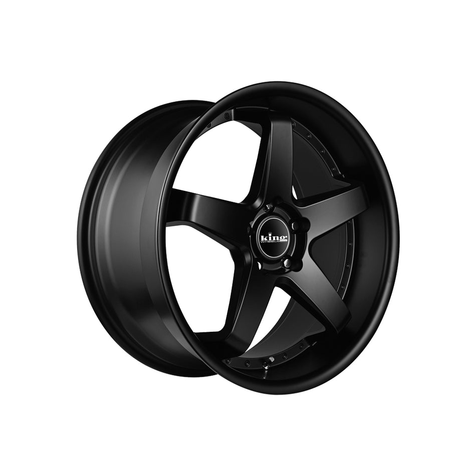 KING WHEELS DETROIT SATIN BLACK