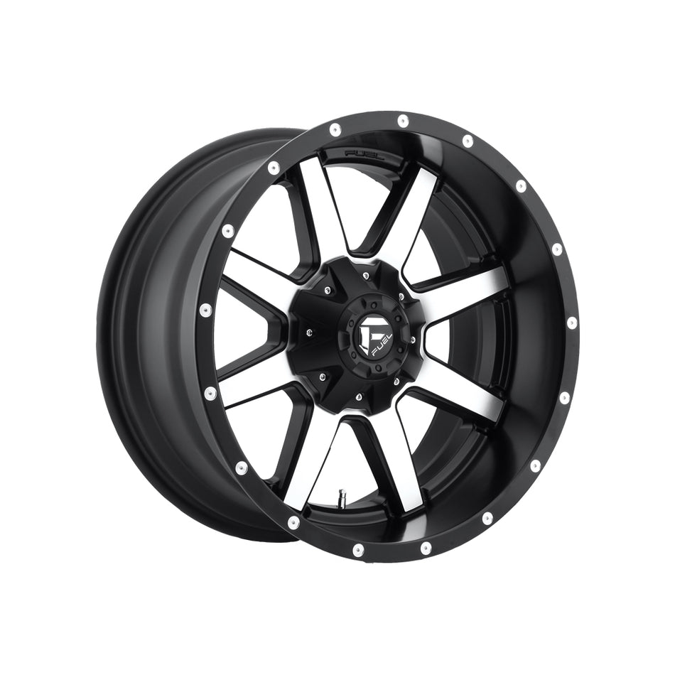 FUEL 1PC D537 MAVERICK MATTE BLACK MACHINED