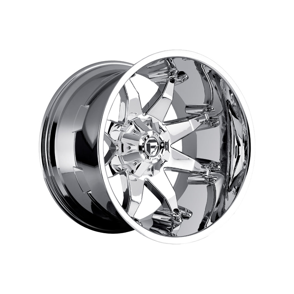 FUEL 1PC D508 OCTANE CHROME PLATED