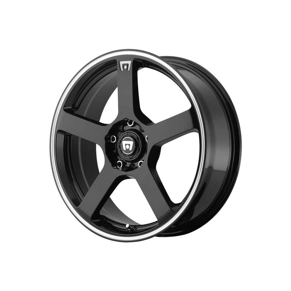 MOTEGI MR116 Gloss Black Machined Flange