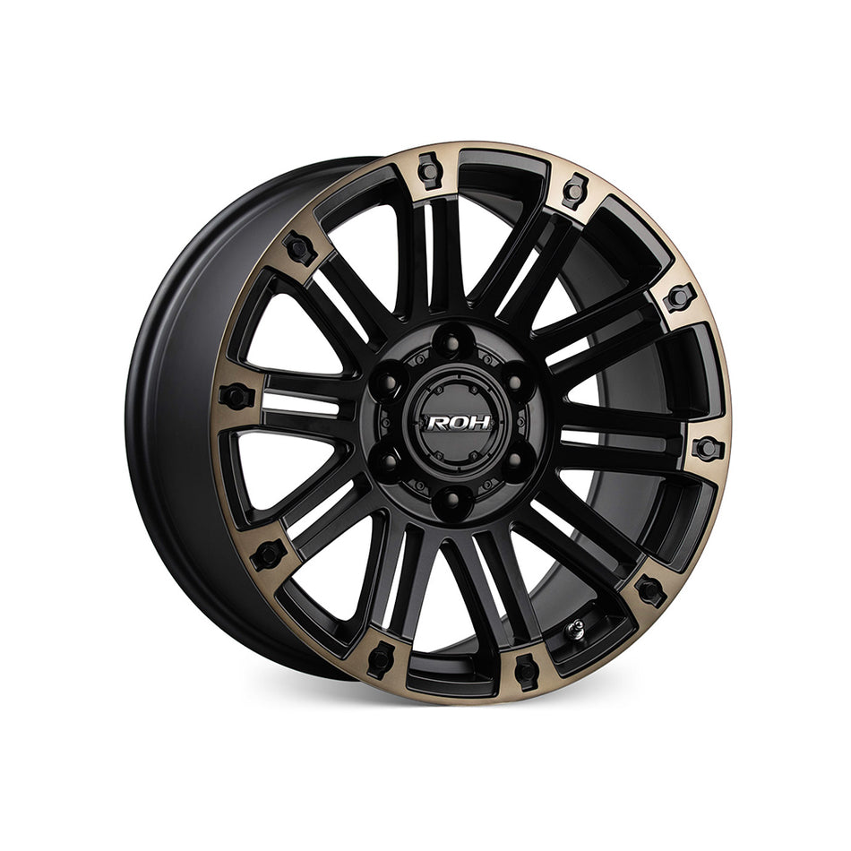 ROH WHEELS HOSTILE MATTE BLACK BRONZE TINT