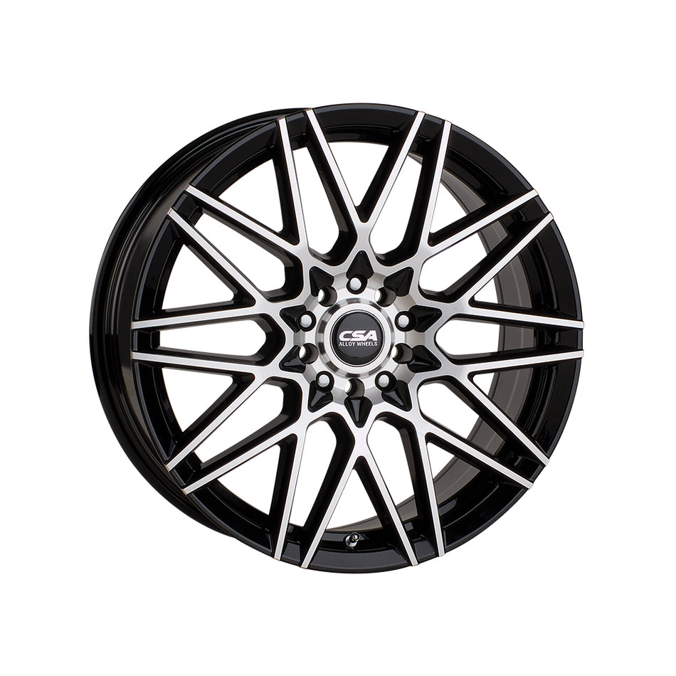 CSA WHEELS Hotwire GLOSS BLACK/MACHINED FACE