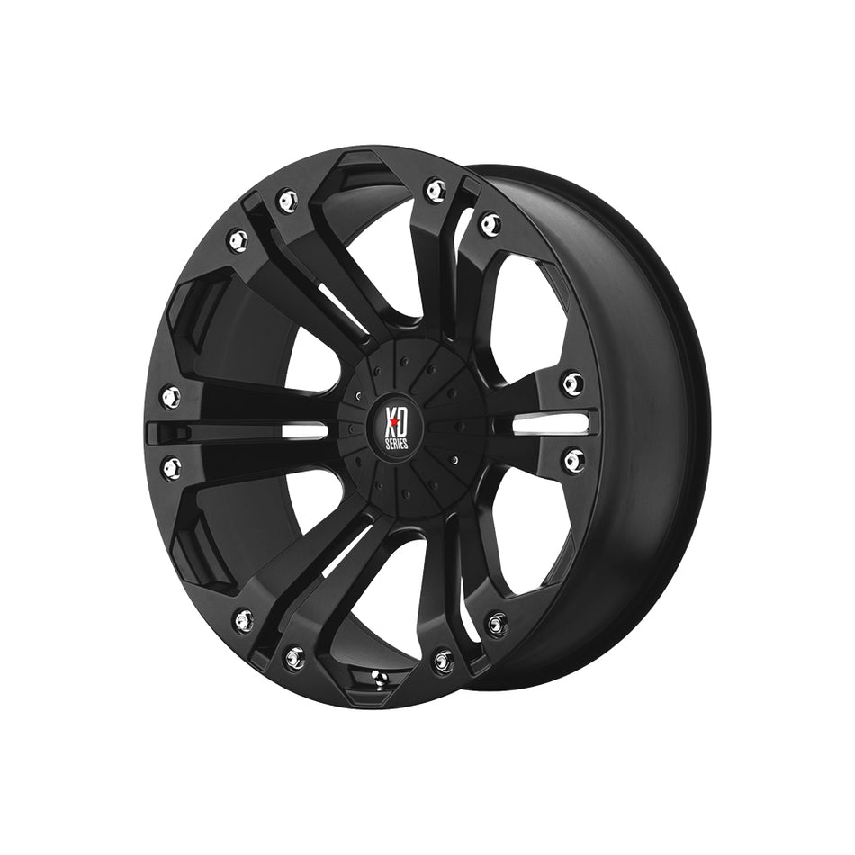 XD SERIES BY KMC WHEELS XD778 MONSTER Matte Black