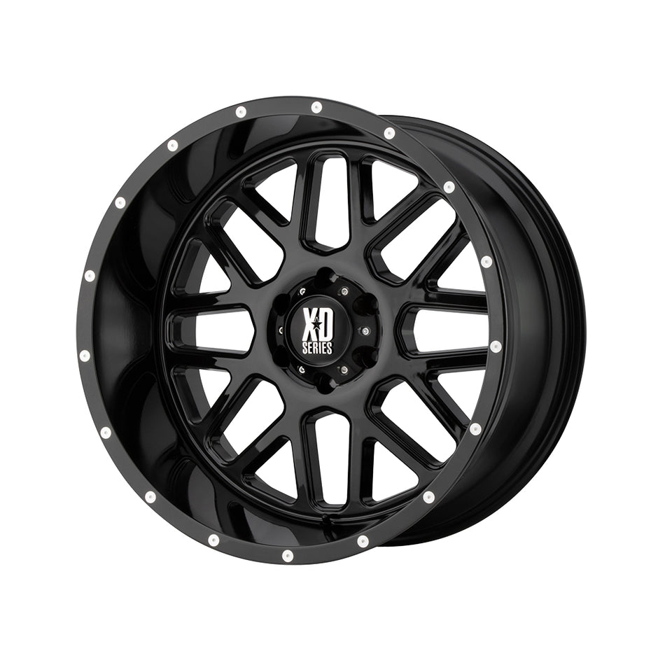 XD SERIES BY KMC WHEELS XD820 GRENADE Gloss Black