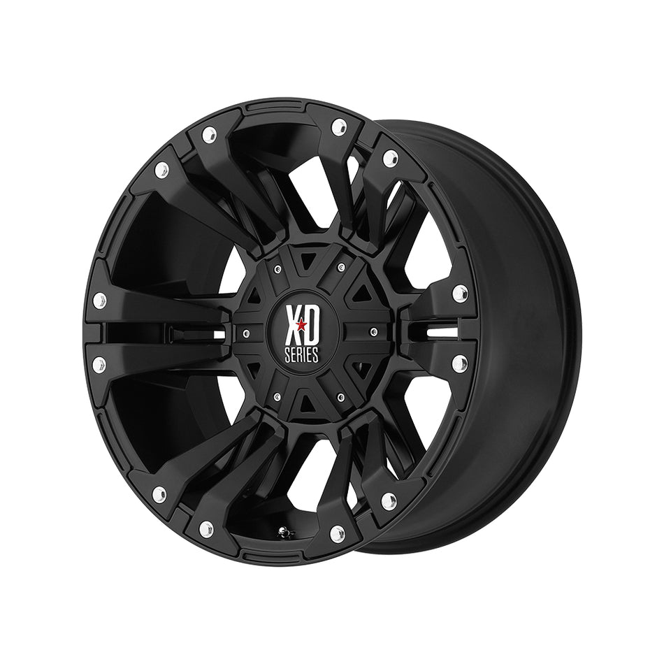 XD SERIES BY KMC WHEELS XD822 MONSTER II Matte Black