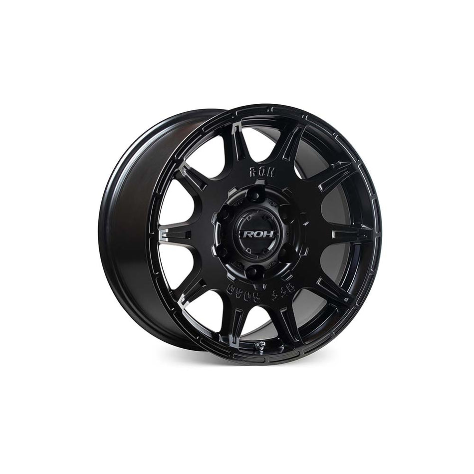 ROH WHEELS INVADER MATTE BLACK