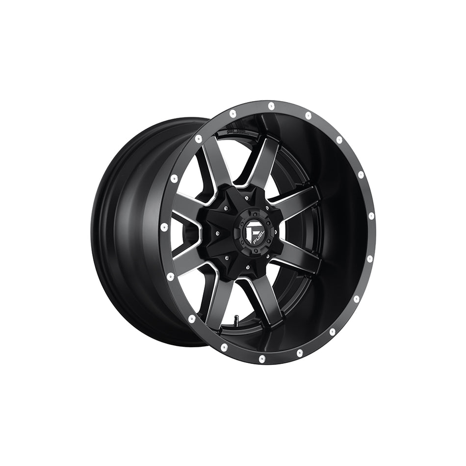 FUEL 1PC D610 MAVERICK GLOSS BLACK MILLED