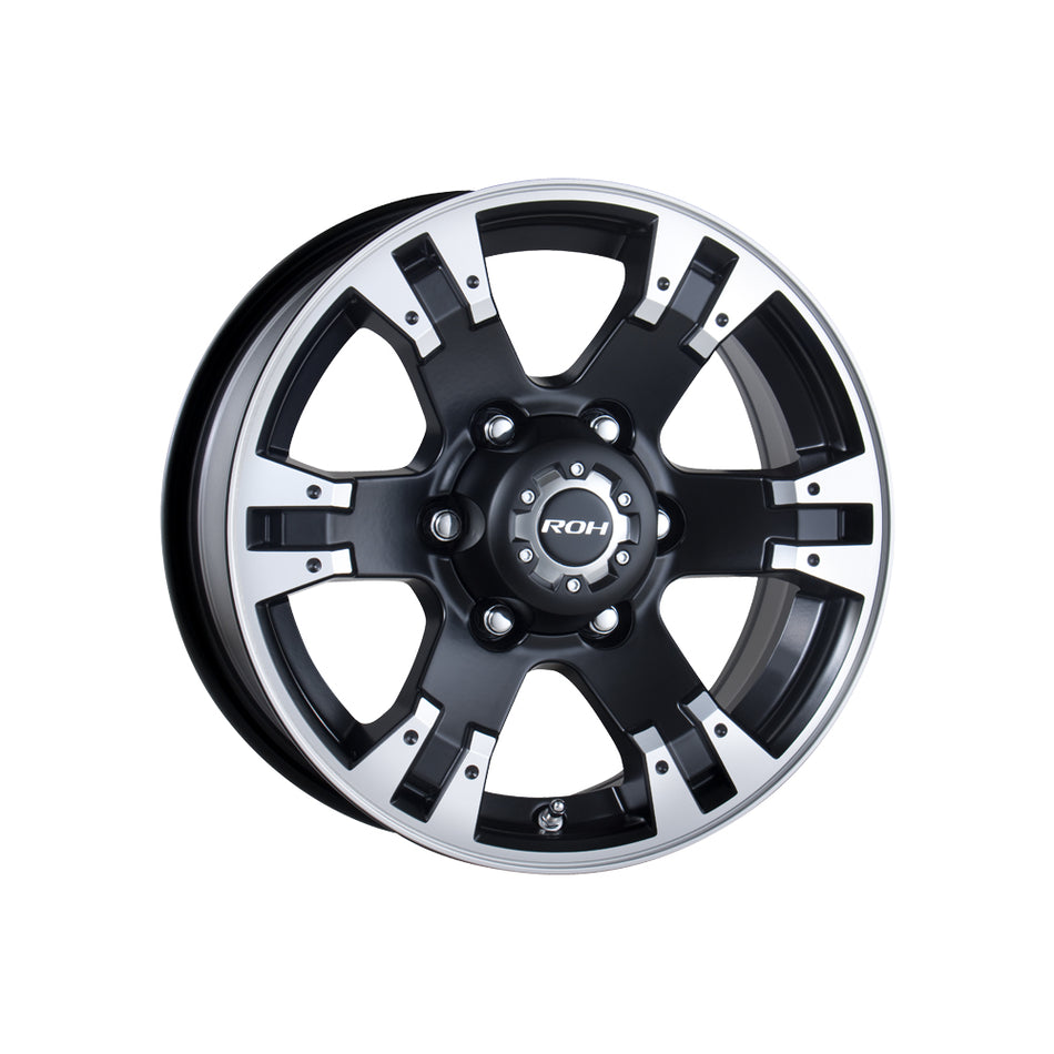 ROH WHEELS TERRAIN MATTE BLACK/MACHINED