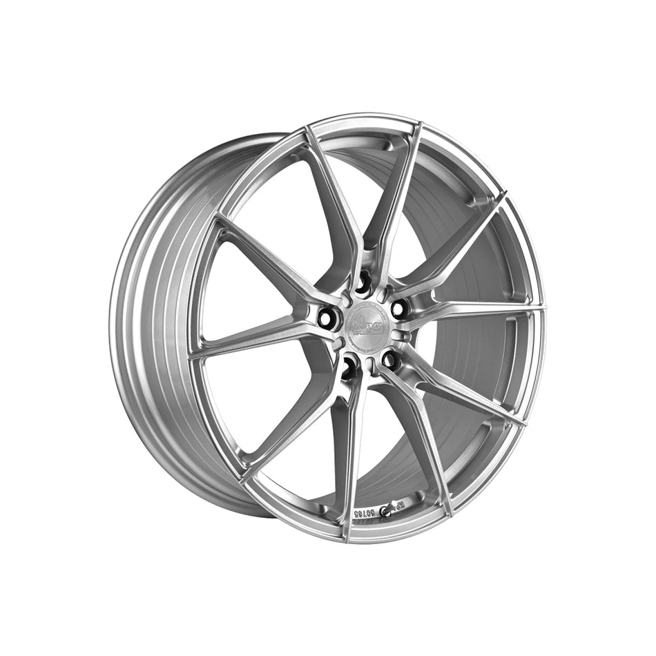 KING WHEELS VENOM SILVER/BRUSHED FACE