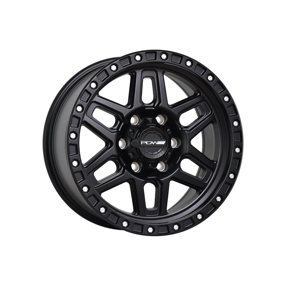 PDW WHEELS WARRIOR TOUGH BLACK